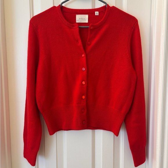 NWOT Doen Fairchild Cashmere Cardigan - Picture 4 of 8